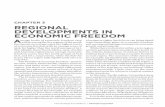 CHAPTER 3 REGIONAL DEVELOPMENTS IN ECONOMIC FREEDOM · CHAPTER 3 REGIONAL DEVELOPMENTS IN ECONOMIC FREEDOM Average levels of economic freedom vary widely among the five regions of