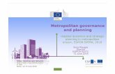 Metropolitan governance and planningec.europa.eu/regional_policy/sources/conferences/udn_italy_2018/ilo… · The Urban Development Network Inspire, innovate and exchange Key observations