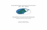 Scandinavian Forest Economics No. 46, 2016€¦ · Scandinavian Forest Economics No. 46, 2016 Proceedings of the Biennial Meeting of the Scandinavian Society of Forest Economics Drøbak,