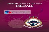 assets.publishing.service.gov.uk€¦ · medals authorised by Her Majesty the ueen. These medals are issued to personnel an veterans of the Regular, Reserve and Cadet Forces of the
