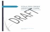 COULTER CREEK HERITAGE PARK - Kitsap County, Washington€¦ · Kitsap County Parks Coulter Creek Heritage Park Management Plan – Phase 1 4 RESOURCE MANAGEMENT GUIDING PRINCIPLES: