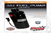 INSTALLATION MANUAL€¦ · INSTALLATION MANUAL APPLICATION: FA D10 125G (125gph @ 45psi) Cummins 5.9L 12 Valve *with P7100 Injection pump* **bypassing the factory lift pump** 1994-1998