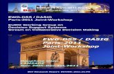 EWG-DSS / DASIG Paris-2011 Joint-Workshop€¦ · EWG-DSS / DASIG Paris-2011 Joint-Workshop EURO Working Group on Decision Support Systems Stream on Collaborative Decision Making
