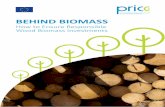 BEHIND BIOMASS - Etifor€¦ · In some cases large biomass plantations provide much needed rural employment and higher wages. In other cases biomass schemes result in dispossession