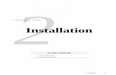 CHAPTER TWO Installation - Parker Hannifin · Installation Procedure Topics in this chapter are arranged to lead you through the installation process in a step-by-step manner. Complete