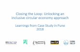 Closing the Loop: Unlocking an inclusive circular economy ... · Closing the Loop: Unlocking an inclusive circular economy approach Learnings from Case Study in Pune 2018