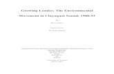 Growing Louder: The Environmental Movement in Clayoquot ... Thesis... · Growing Louder: The Environmental Movement in Clayoquot Sound, 1980-93 By Bryce Safton Supervised by Dr. Penny