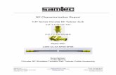 RF Characterization Report - Samtec Microelectronicscloud.samtec.com/TestReports/rfc-report_cjt-c28s_web.pdf · In this report, the system under test (SUT) includes the C28S cable
