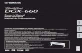 DGX-660 Owner’s Manual - Yamaha Corporation€¦ · Thank you for purchasing this Yamaha Digital Piano! We recommend that you read this manual carefully so that you can fully take