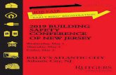 2019 BUILDING SAFETY CONFERENCE OF NEW JERSEY · 6 7 FRIDAY, MAY 3 The Board of Electrical Contractors will award reciprocal credit for this seminar P Approval for reciprocal credit
