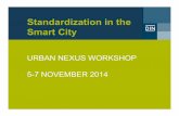 Standardizationin the Smart City - UN ESCAP€¦ · Smart Cities “-Klaus Helmrich, Siemens, Chief Technology Officer ... DIN –German Institute forStandardization Facts and Figures
