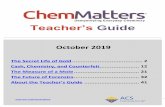 Teacher’s Guide€¦ · Teacher’s Guide for The Secret Life of Gold October 2019 Table of Contents Anticipation Guide 3 Activate students’ prior knowledge and engage them before