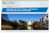 DEMYSTIFYING GREEN INFRASTRUCTURE€¦ · Demystifying Green Infrastructure | 2 1.0 INTRODUCTION Green infrastructure (GI) is a catch-all term to describe the network of natural and