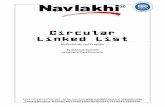 Circular Linked List - navlakhi.educationnavlakhi.education/data/sem3/it/data/Circular Linked List without... · Circular Linked List Methodology and Program By Abhishek Navlakhi
