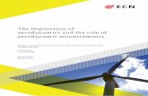 The importance of aerodynamics and the role of aerodynamic ... · Research program of the UtgrundenDemonstration Offshore Wind Farm, Final report Part 2, Wake effects and other loads