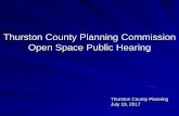Planning Commission Briefing Open Space€¦ · Property is 7.99 acres in size – 6.99 acres proposed for open space with 1 acre proposed as homesite – Single family home and shop