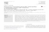 Olmesartan-associated sprue-like enteropathy: a systematic ...€¦ · histopathologic distinction of olmesartan-associated enteropathy from other causes of sprue (eg, celiac disease,