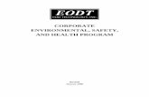 CORPORATE ENVIRONMENTAL, SAFETY, AND HEALTH PROGRAM€¦ · Corporate Environmental, Safety and Health Program January 2006 Use Or Disclosure Of Data Cont ained On This Sheet Is EOD