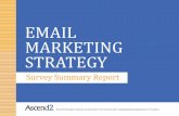 EMAIL MARKETING STRATEGY - Ascend2€¦ · Email marketing strategies are considered successful to some extent by 83% of marketing influencers. Actually, more than one-third (36%)