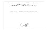 Youth Access to Tobacco (OEI-02-91-00880; 12/92) · specifically to limit youth access or as part of broader tobacco education and control efforts. Low priority by police and lack