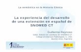 La experiencia del desarrollo de una extensión en español ...€¦ · • Publicación en inglés en Enero y Julio, en castellano en Abril y Octubre – Mantenimiento coordinado
