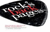 The Online Library of Music Journalism “An essential ...€¦ · 6 | ROCKSBACKPAGES.COM background The archive draws on numerous publications from Creem and T rouser Press to Rolling