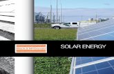 SOLAR ENERGY - blackandmcdonald.com S… · Your Single Source for Solar Photovoltaic Construction and Maintenance . KNOWLEDGE, EXPERIENCE AND MULTI-TRADE CAPABILITIES Leader in Renewable