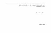 ChatterBot Documentation - Read the Docs · ChatterBot is a Python library designed to make it easy to create software that can engage in conversation. An untrained instance of ChatterBot