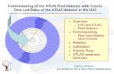 Commissioning of the ATLAS Pixel Detector with Cosmic Data ... · 9/23/09 Evgeny Galyaev 1 Overview LHC and ATLAS Pixel Detector Commissioning Pixel Opto-heaters Slow Controls Readout