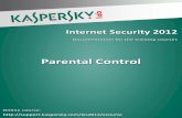 Parental Control - condorcet.com.mxcondorcet.com.mx/k.pdf · Parental Control. component, perform the following actions: 1. In the lower part of the main application window select