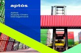Aptos Supply Chain Management€¦ · footwear, specialty and luxury retailers—from adidas, Bata and Columbia to REI, Sephora and TAGHeuer. They rely on us to take their critical