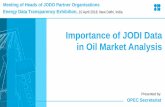 Importance of JODI Data in Oil Market Analysis · This development has translated into significant capital expenditure reduction in E&P. Given these conditions, the Declaration of