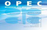 OPEC€¦ · OPEC Monthly Oil Market Report – January 2018 i Oil Market Highlights Crude Oil Price Movements The OPEC Reference Basket (ORB) averaged $62.06/b in December, its highest