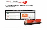 FLEX Transponder & FLEX Manager User Manual FLEX  آ  FLEX Transponder & FLEX Manager User