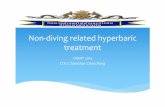 Non-diving related hyperbaric treatment164.115.23.147/www/srkhos/service/hbo/data/2guidelinesHBO.pdf · ∗A period of breathing high percentage oxygen for therapeutic purposes at