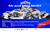 Mr and Miss NUST and Miss N… · Enquiries/Tickets: Mr Erasmus Iita Commitee Member Department of Student Services T: +264 61 207 2352 M: +264 81 380 4833 Performances by: Gazza,