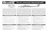 KIT 1183 85118320200 8 10 AH-64 APACHE HELICOPTERmanuals.hobbico.com/rmx/85-1183.pdf · KIT 1183 85118320200 AH-64 APACHE HELICOPTER The AH-64 is far from being the most handsome