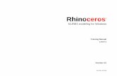 Rhino Level 1 v4 - Rhino3dm.ir Level 1 v4-1.pdf · This course guide accompanies the Level 1 training sessions. Level 1 shows you how to produce 3-D models using NURBS geometry. In