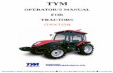OPERATOR’S MANUAL FOR TRACTORS · YANMAR Operation Manual, unauthorized alterations or modifications, ordinary wear and tear, and rust or corrosion. This warranty does not cover