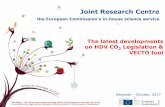 Joint Research Centre - European Commission · Joint Research Centre the European Commission's in-house science service Serving society Stimulating innovation Supporting legislation