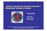 EZLN - Bewaffneter Aufstand in Mexikodiego.rybski.de/files/ezln.pdf · • Gründung der EZLN bereits 17.11.1983 (ursprünglich als marxistische maoistische Befreiungsarmee durch