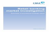 Retail banking market investigation - gov.uk€¦ · banks and building societies are regionally based, some only provide personal or SME banking services, some are part of large