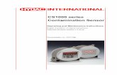 CS1000 series Contamination Sensor - HYDAC€¦ · CS1000 series Contamination Sensor Operating and Maintenance Instructions English (translation of original instructions) Valid from