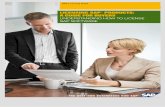 Licensing sAP® Products: A guide for Buyers · Licensing sAP® Products: A guide for Buyers Understanding How to License saP software. Preface Disclaimer this document is proprietary
