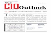 Top 10 Big Data Consulting/Service Companies - 2019 T€¦ · CEO Website: truedata.co.jp Te anna istin o top companies proiin Bi Data Constin Serices in te APAC reion Reconie as