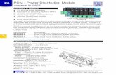 E6 PDM - Power Distribution Module2avrmz2nom8p47cc28p2743e-wpengine.netdna-ssl.com/wp-content/… · The PDM - Power Distribution Module is a low voltage (12 to 30V AC/DC) power distribution