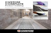CUSTOM COMPLETE€¦ · Multi-Surface Bonding Primer (MBP) is a single-component, water-based primer engineered to deliver superior adhesion on a variety of substrates where proper