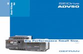 English - Gefran Online · 2010 English AC Inverter • V/f & Sensorless Vector ADV50 SIEIDrive Big Performance Small Size.