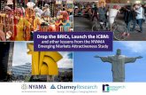 Drop the BRICs, Launch the ICBM - Charney Research€¦ · Drop the BRICs, Launch the ICBM: and other lessons from the NYAMA Emerging Markets Attractiveness Study. 2015 NYAMA Emerging
