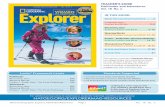 TEACHER'S GUIDE Pathfinder and Adventurer · Answer Key 21. National Geographic Explorer, Pathfinder/Adventurer Page 2 Vol. 18 No. 4 BACKGROUND Since 1888, the National Geographic